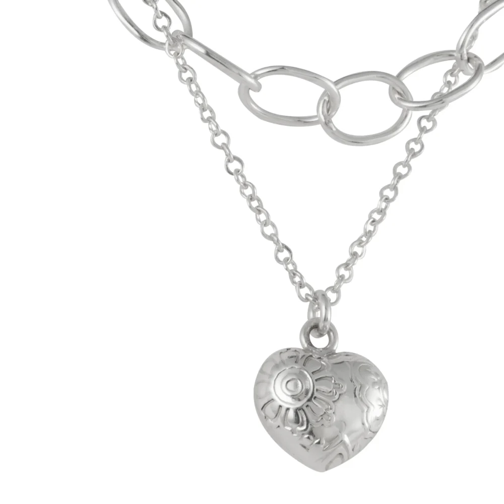 Corazón Cherny con dos cadenas CF210006 (2) Corazón Cherny con dos cadenas CF210006 (2)